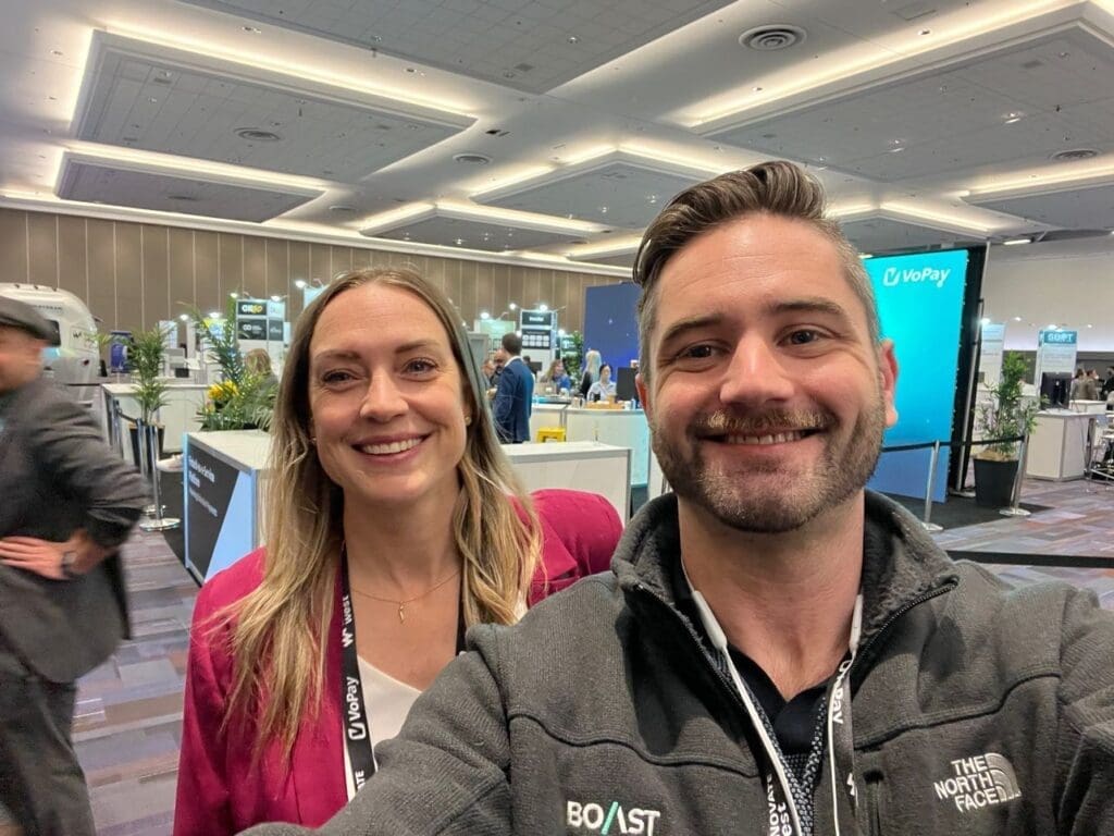 Laura Fortey of Reitium at InnovateWest 2024 in Vancouver.