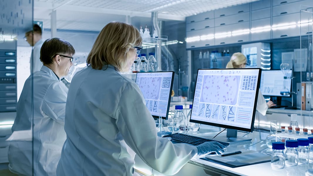 medical research lab
