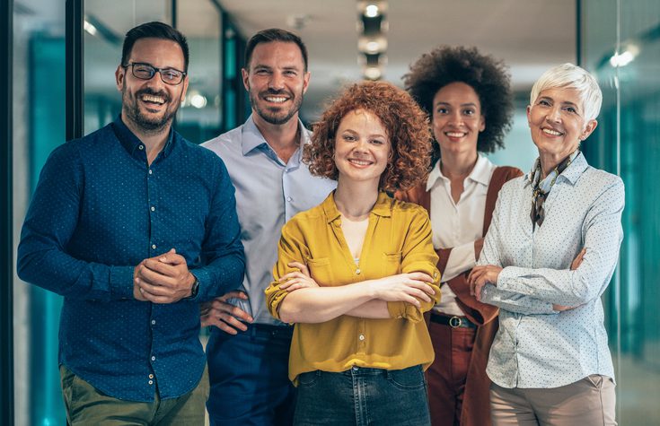Business team portrait